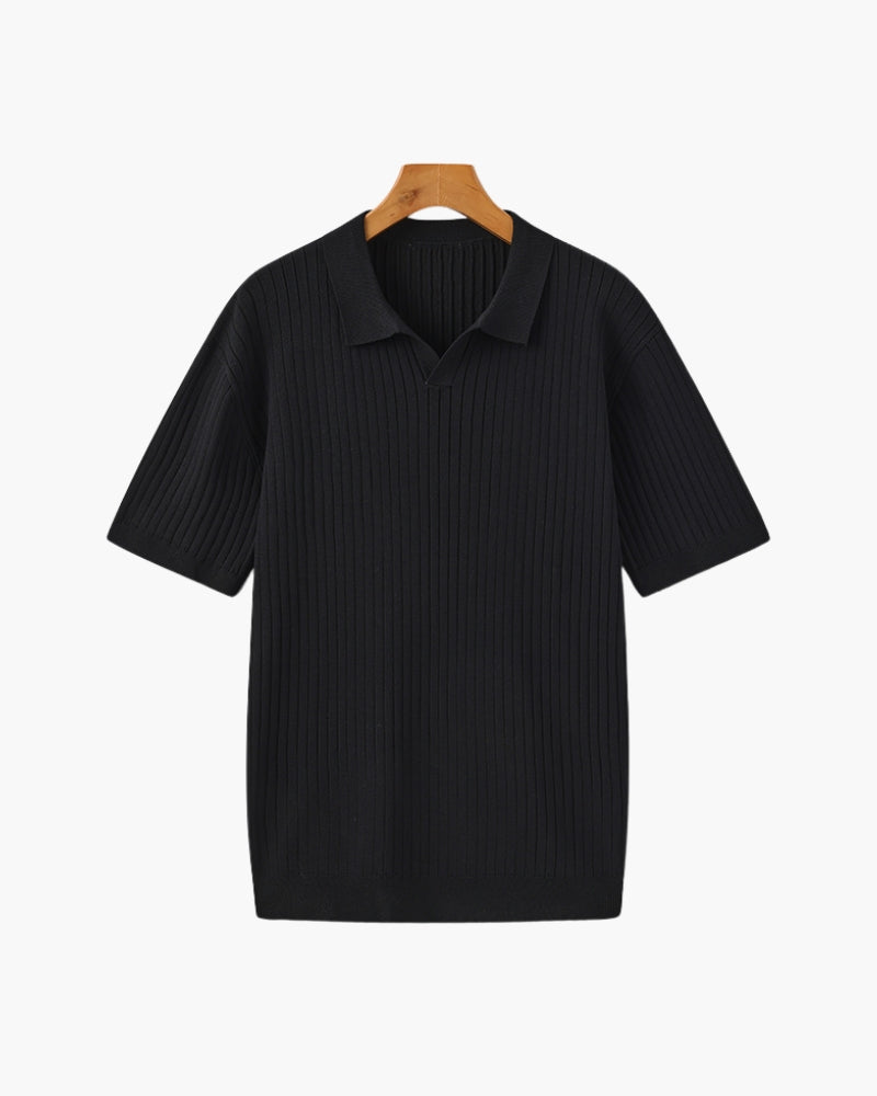 Polo premium côtelé – vue 9