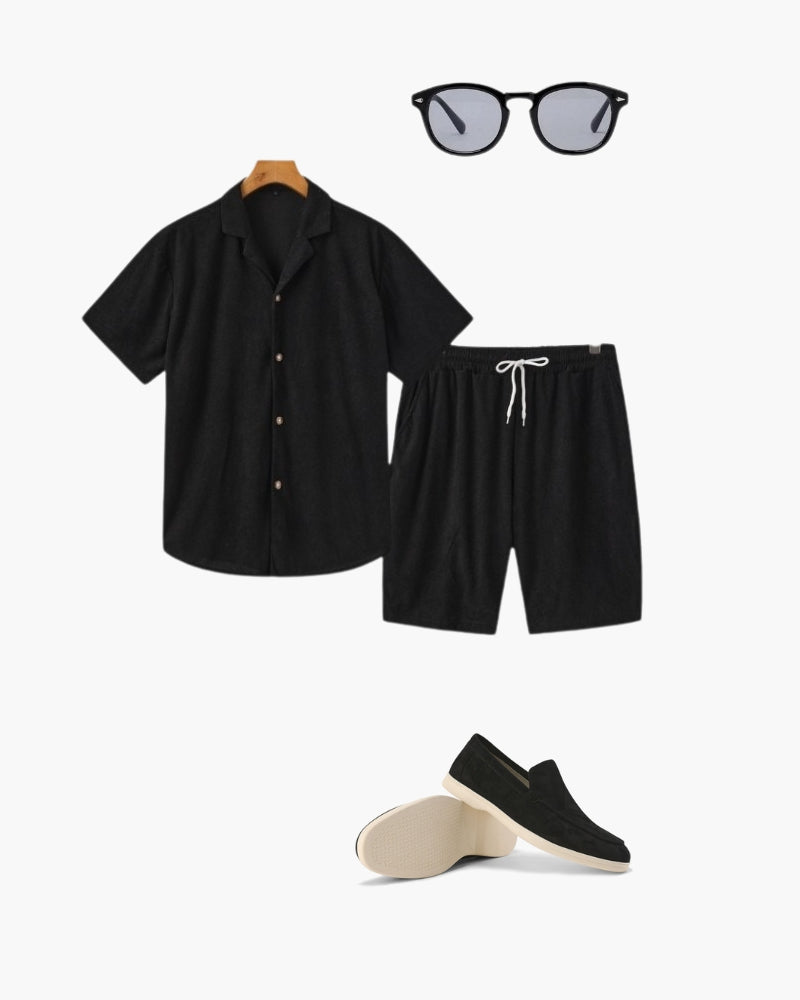 Ensemble Avalon noir – vue 1