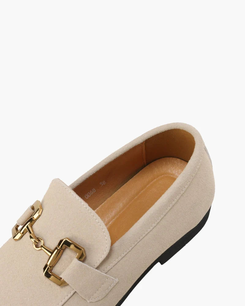 Mocassins de luxe en daim – vue 8