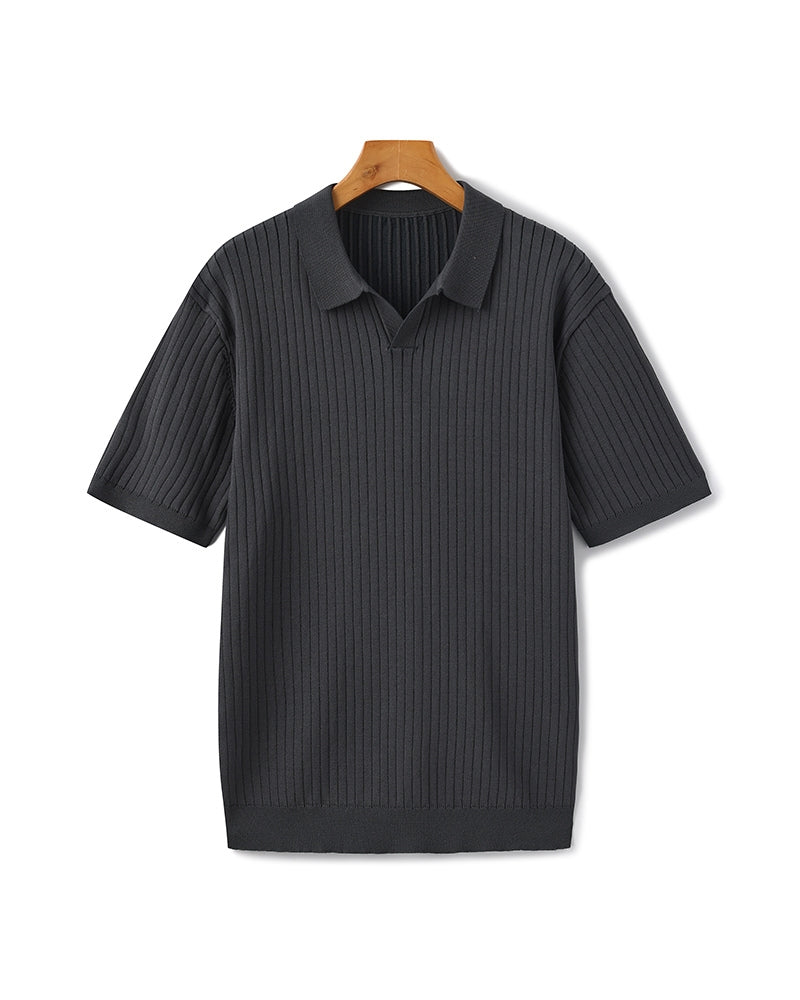 Polo premium côtelé – vue 17
