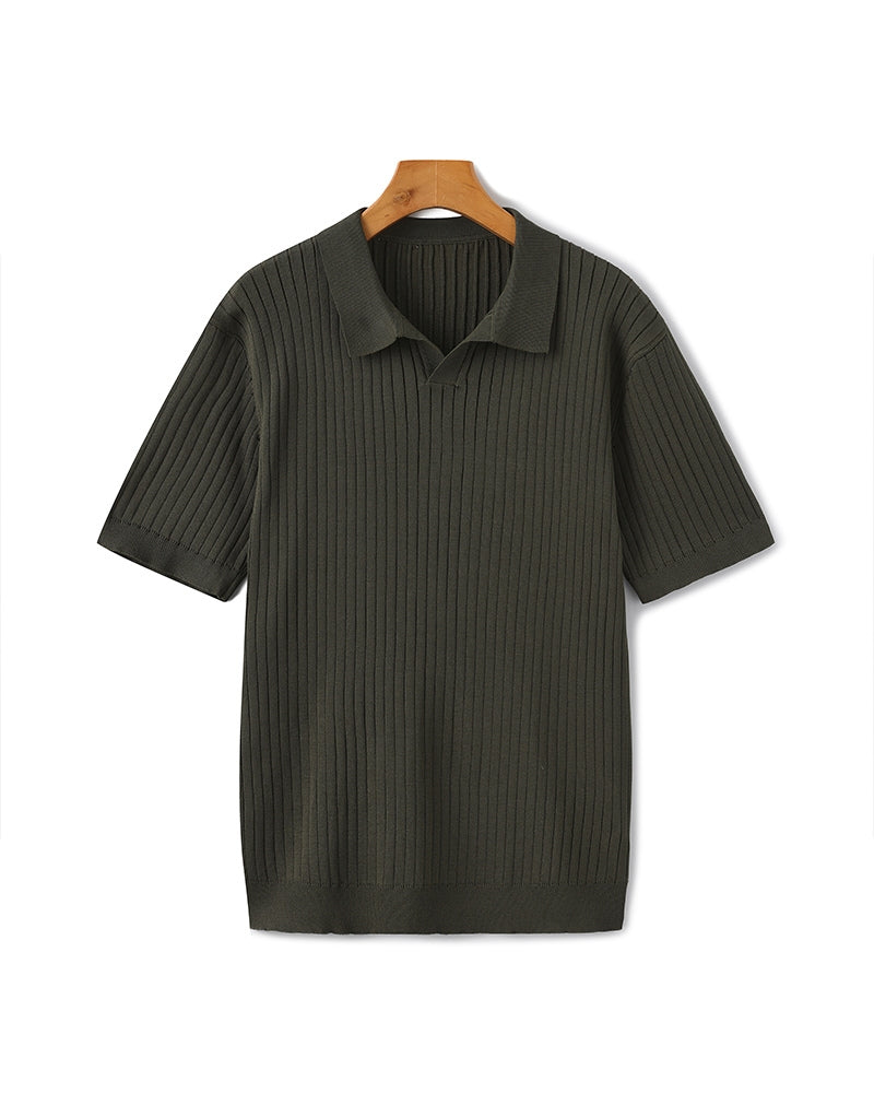 Polo premium côtelé – vue 19