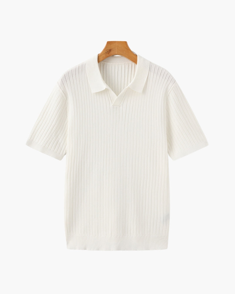 Polo premium côtelé – vue 25