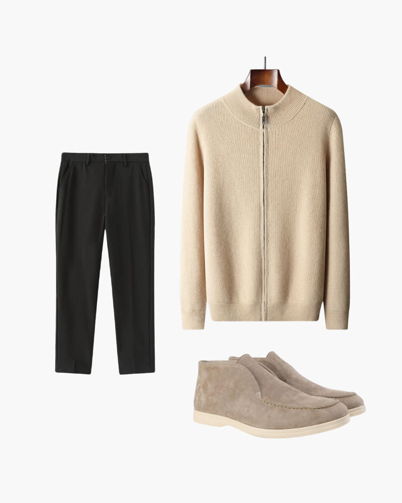 Tenue d’hiver 3 – Promenade café – vue 1