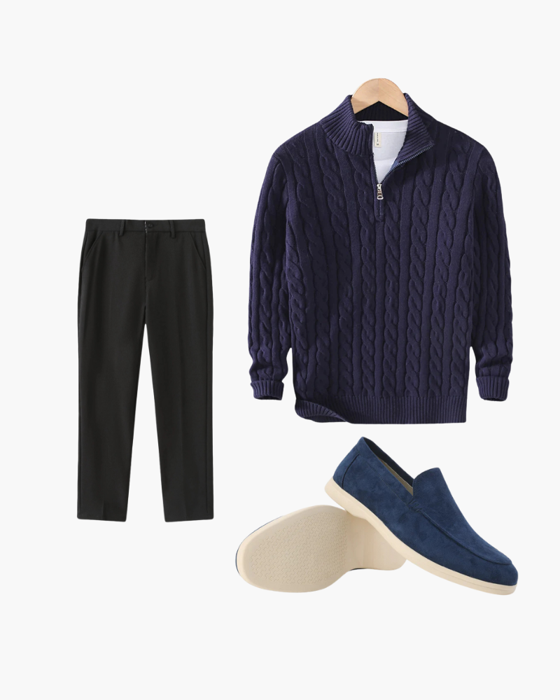 Tenue d’hiver 7 – Promenade à Amsterdam – vue 1