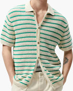 Chemise Marbella en maille à boutons – vue 2