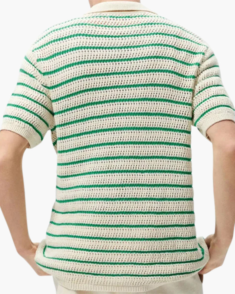 Chemise Marbella en maille à boutons – vue 5