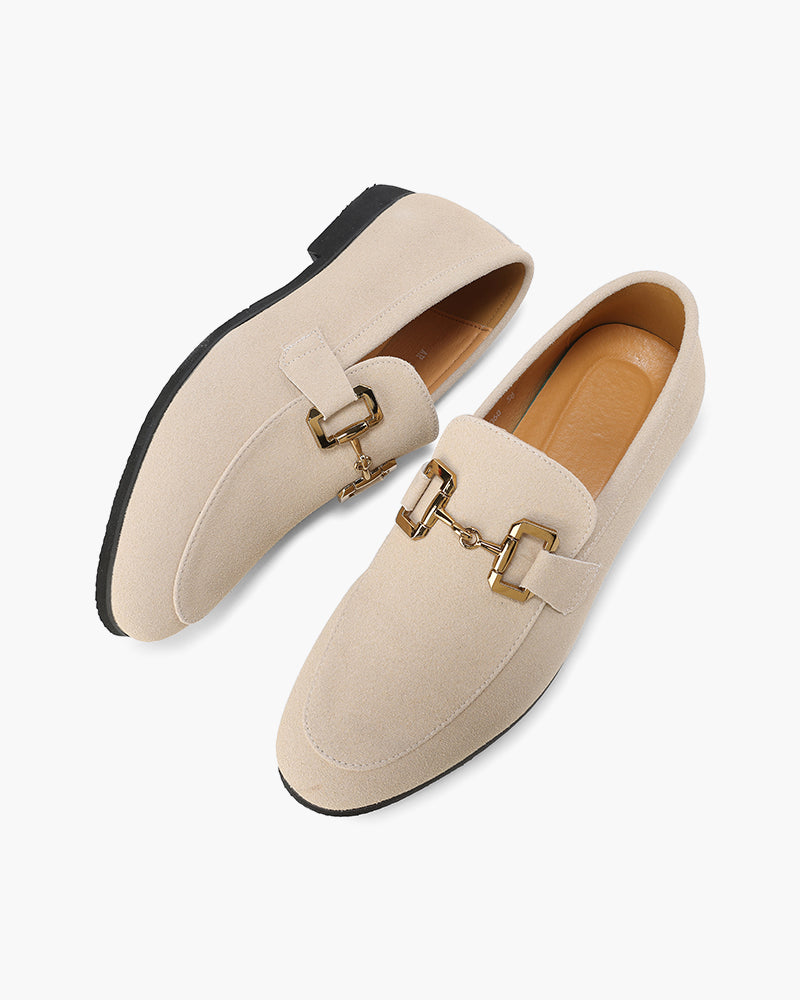 Mocassins de luxe en daim – vue 7