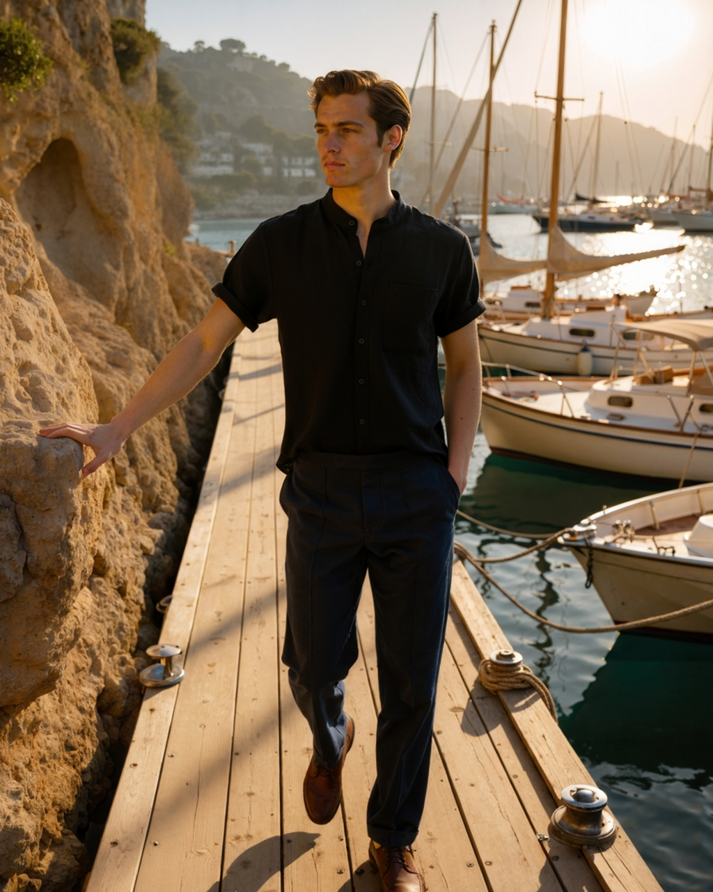 Chemise Mandarin Mark – vue 7