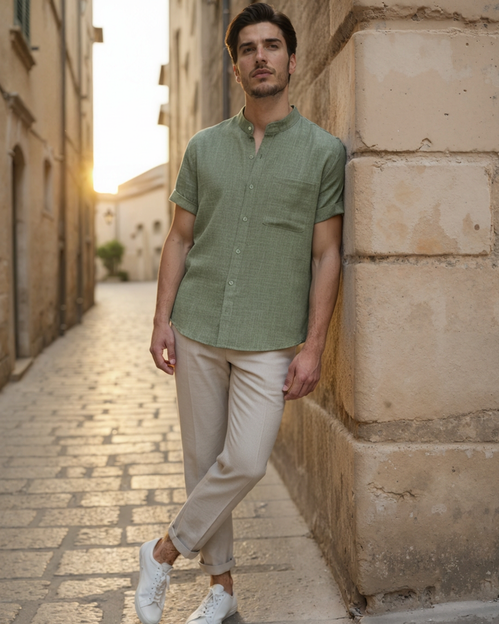 Chemise Mandarin Mark – vue 4