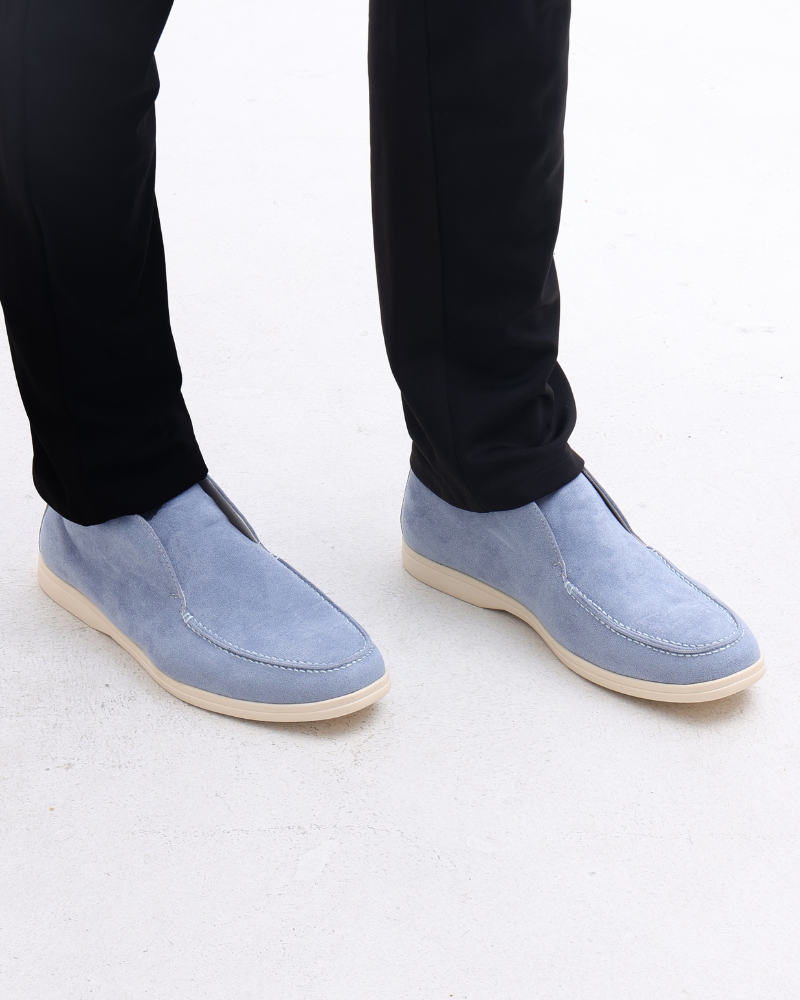 Mocassins montants en daim – vue 10