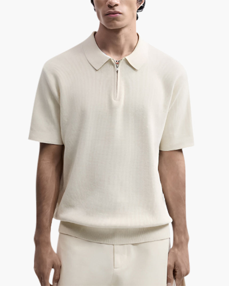 Polo Marbella zippé – vue 5