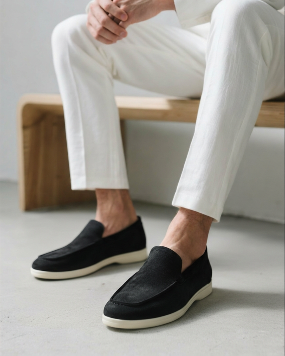 Mocassins en daim – vue 8