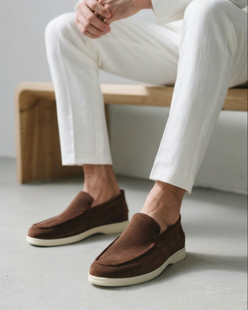 Mocassins en daim – vue 22