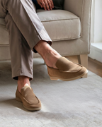 Mocassins premium en daim – vue 5