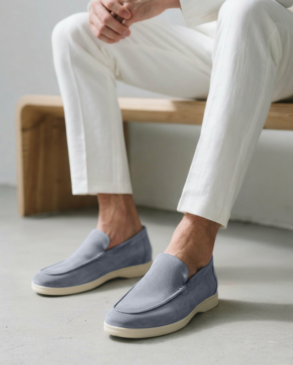 Mocassins en daim – vue 10