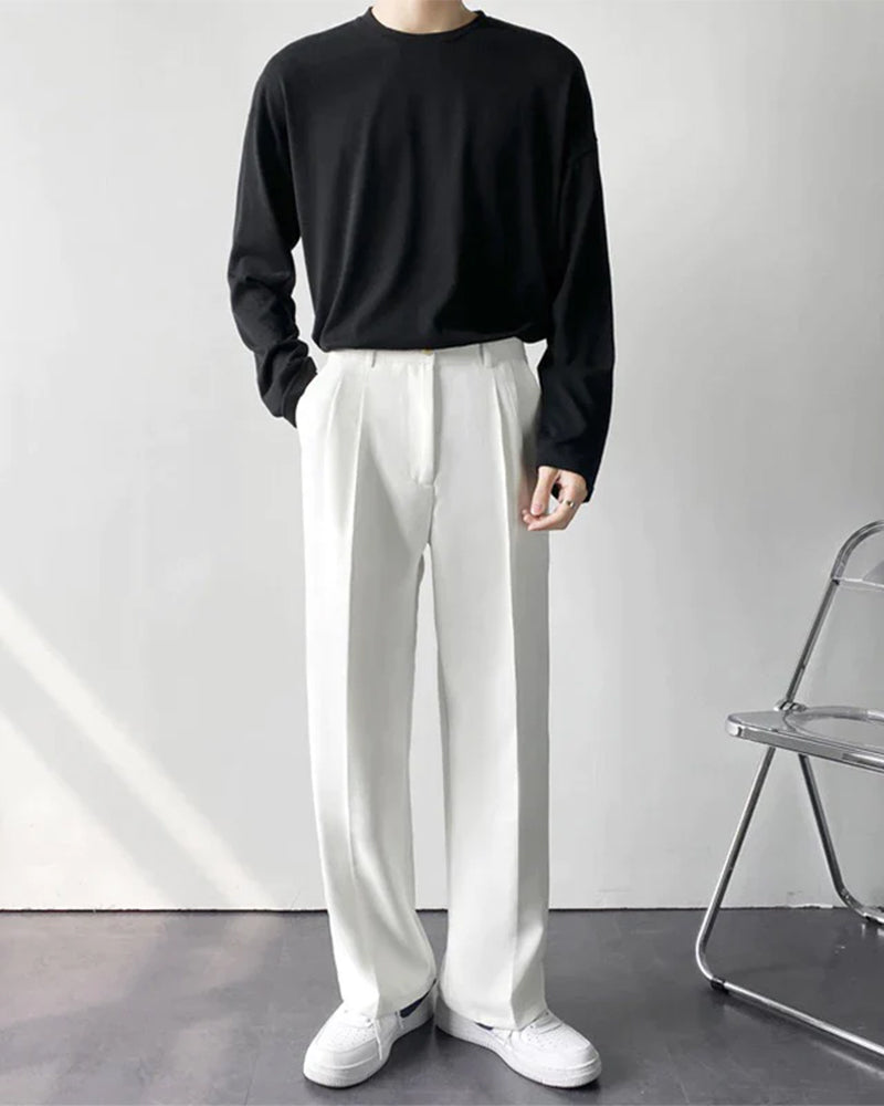 Pantalon Paris coupe ample – vue 9