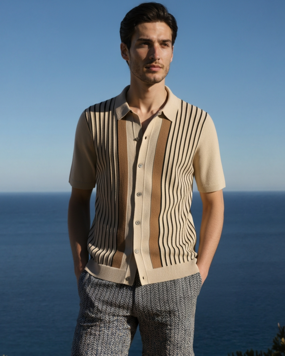 Polo Monte Carlo en maille – vue 3