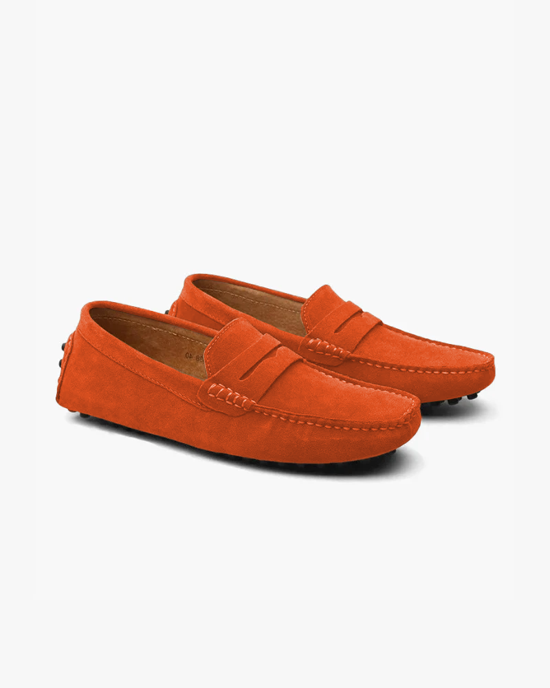 Mocassins de conduite en daim – vue 9