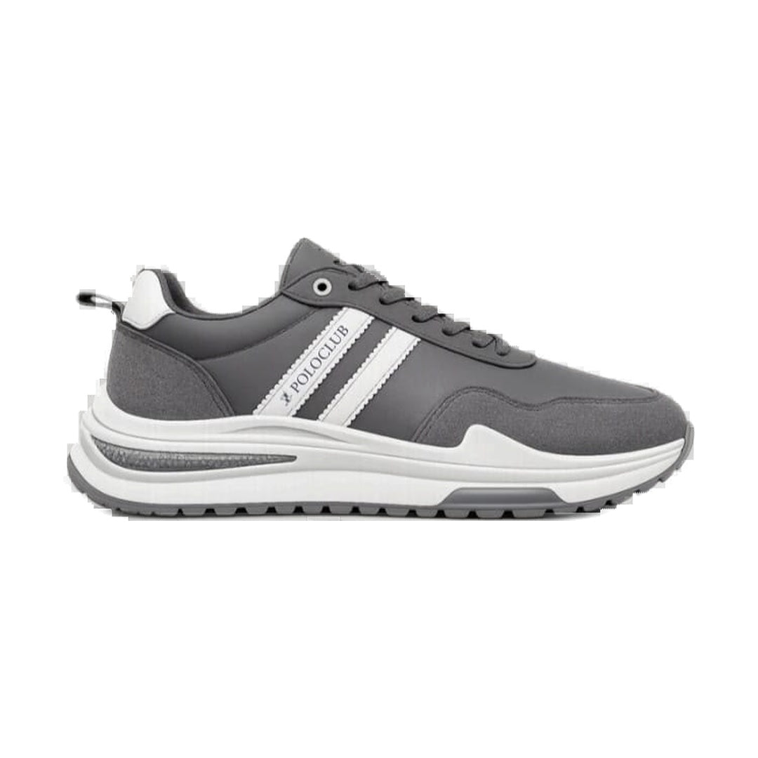 Poloclub Runner Stripe Baskets — Gris