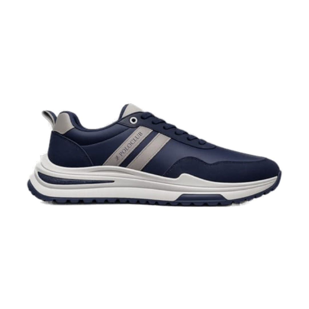 Poloclub Runner Stripe Baskets — Bleu